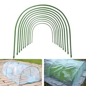 6PC 4ft*0.31inch Small greenhouse plastic elbows, garden arch support accessories, greenhouse arch pole connecting pipes, support fixtures